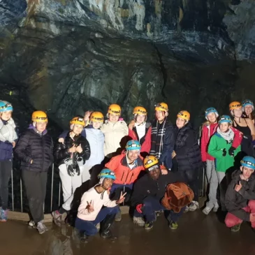 UNSS – Visite de la grotte de la Verna