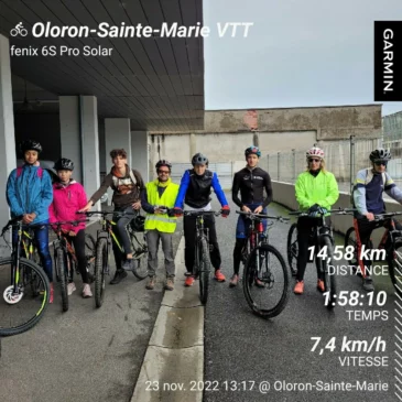 UNSS – Sortie VTT