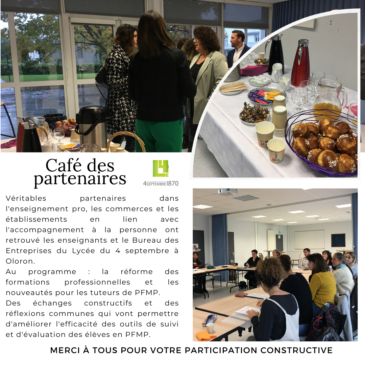 Café des partenaires 2023